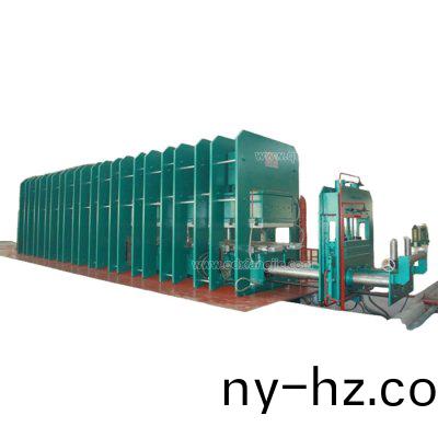 鋼絲繩輸(shu)送帶生産(chan)線